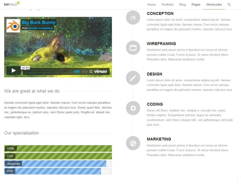 Wordpress Portfolio